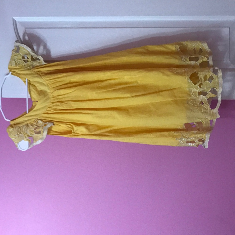 Yellow sun dress